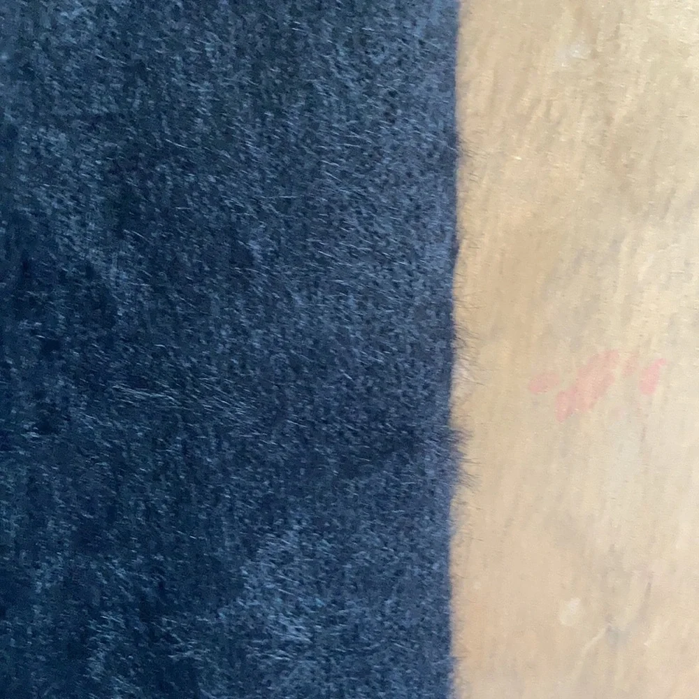 Relist 2/15 ❌ Cara Santana x Nine West black sweater w sequin chevron stripe XL - Picture 13 of 14